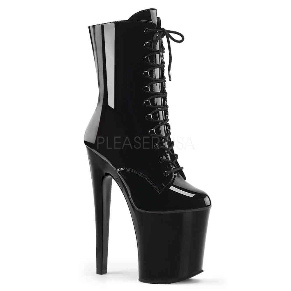 Pleaser - XTREME1020 Bottes de plateforme, Pole dance chaussures - Chaussures de pole dance - Noir Product image